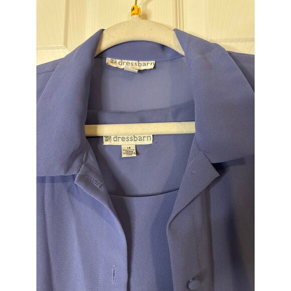 Dress Barn 2-Piece Matching Dress Set lilac - Picture 2 of 6